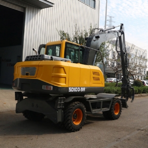 100型輪式抓木機  